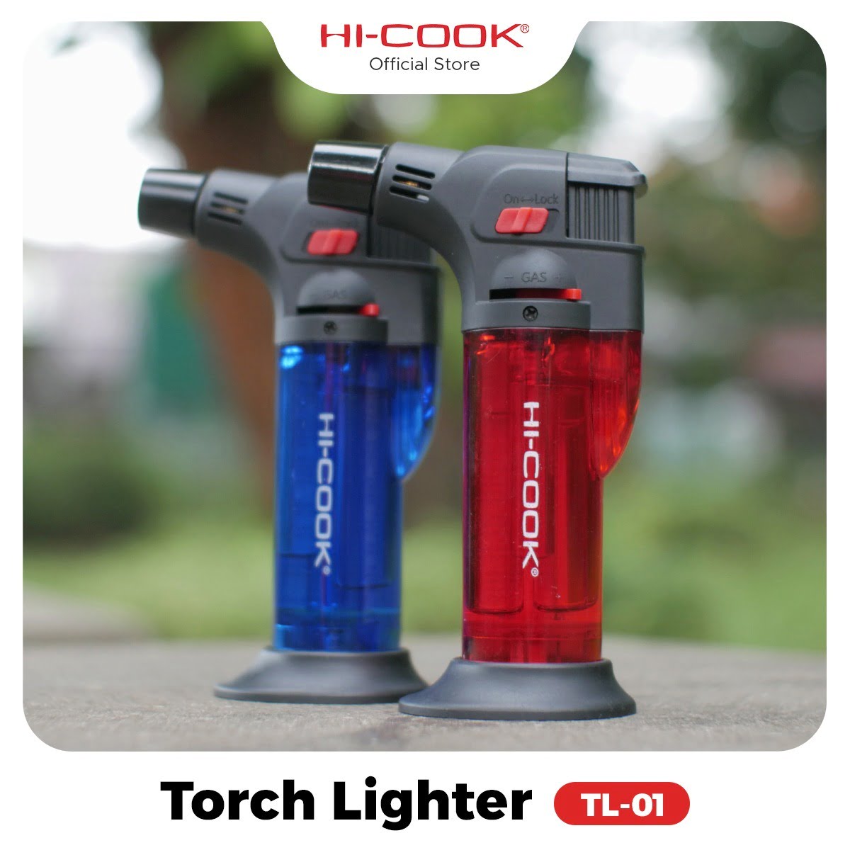 Hi-cook torch lighter tl-01 atau pemantik obor