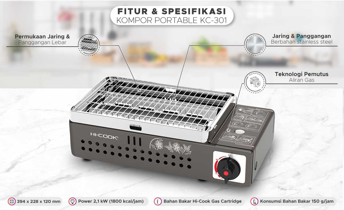 Kompor Barbeque Portable