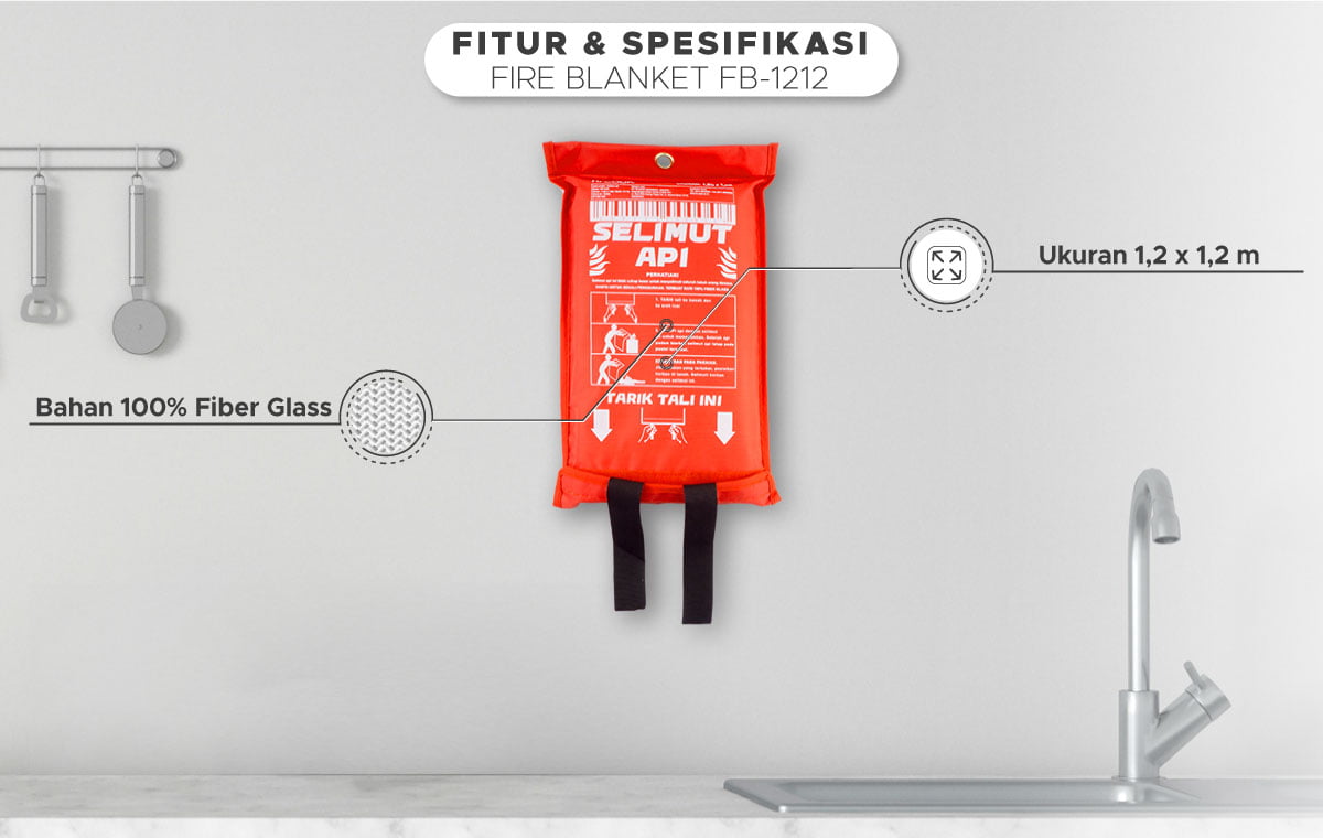 Fire Blanket FB-1212 Fire Blanket FB-1212