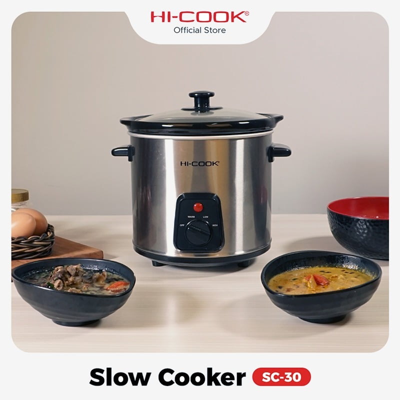 slow cooker kapasitas 3 liter Utama