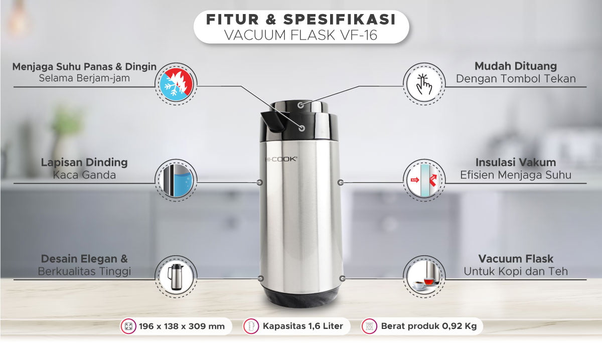 Vacuum flask Hi-Cook Vacuum flask Hi-Cook