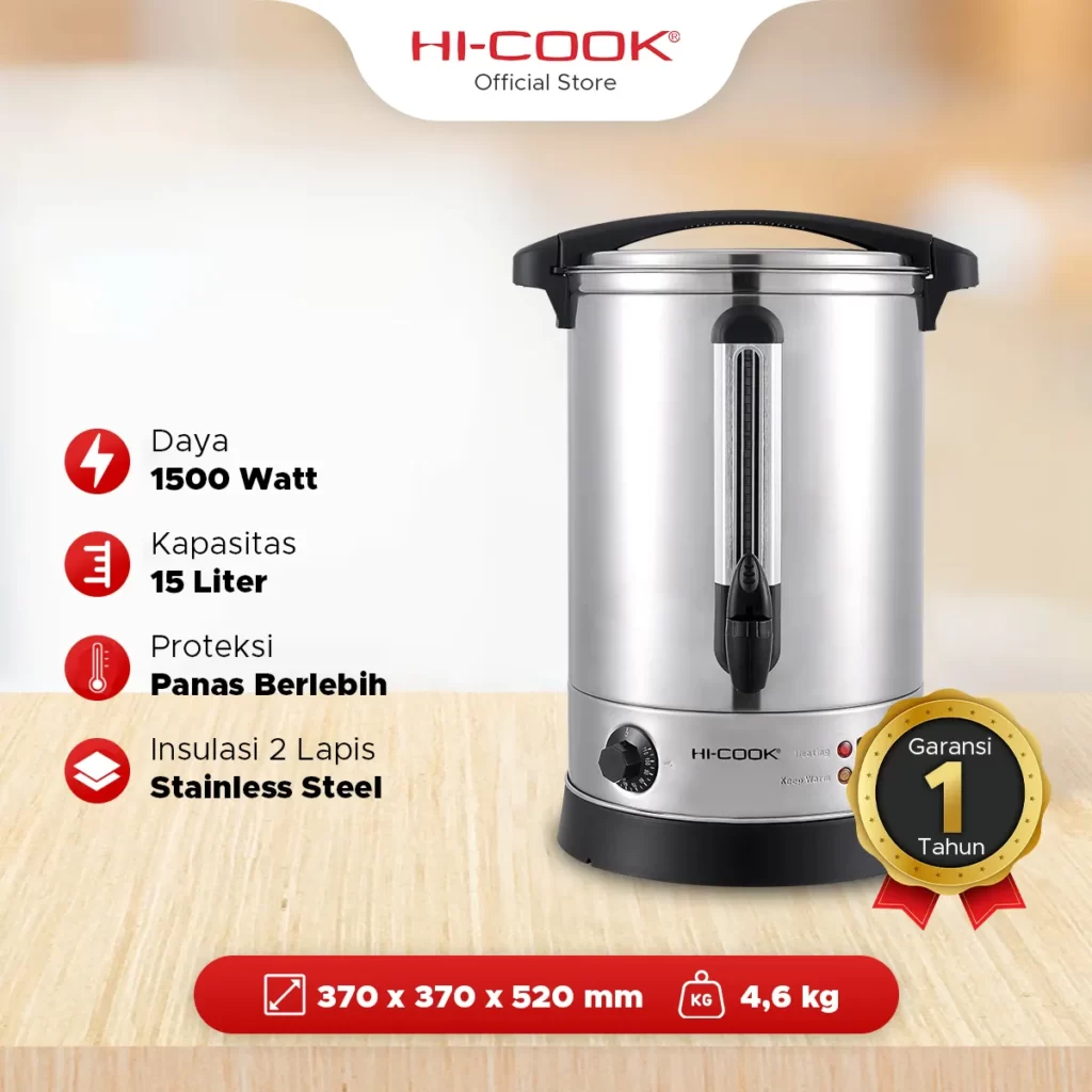 Hi-Cook Coffee Maker CM-15, water boiler