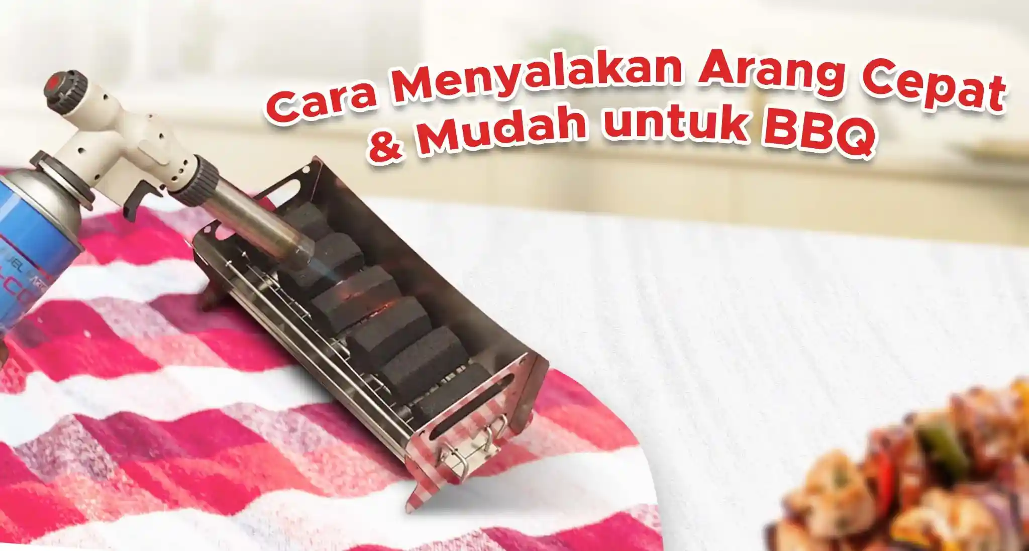 cara menyalakan arang