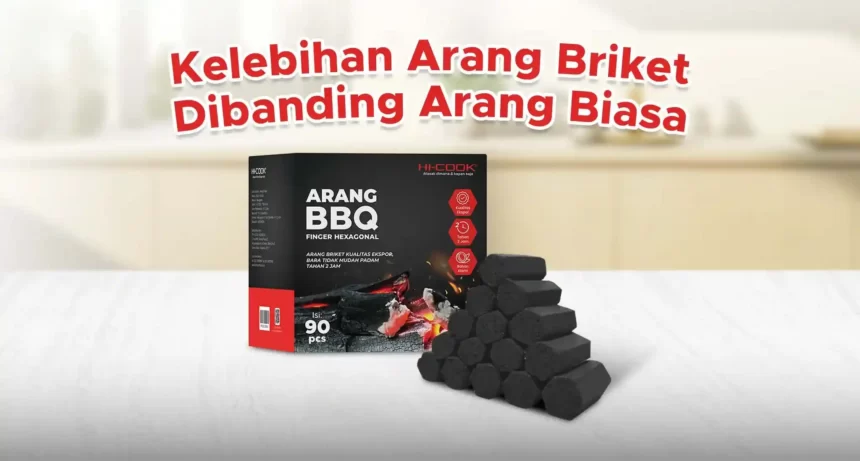 Kelebihan Arang Briket Dibanding Arang Biasa