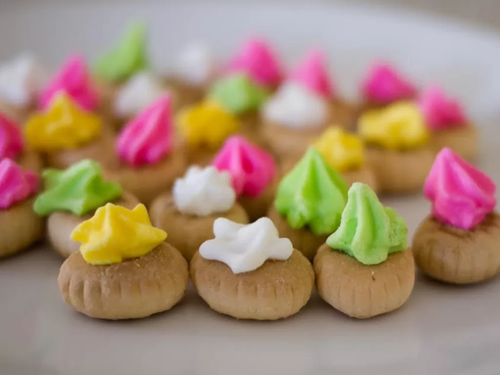 kue gemstone, kue lebaran jadul
