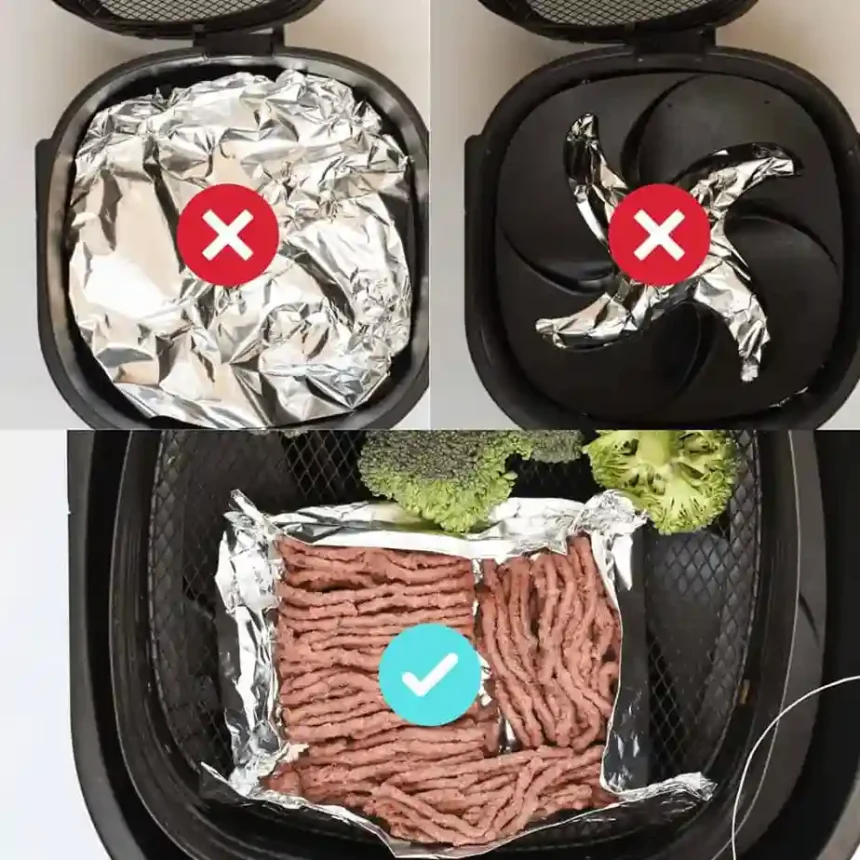 Apakah Aluminium Foil Boleh Dimasukkan ke Air Fryer?