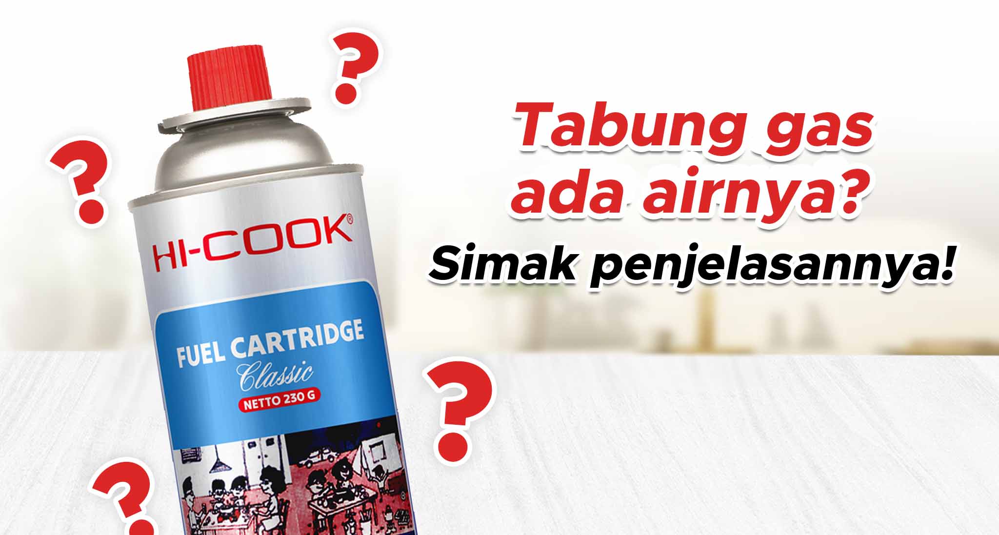 tabung gas ada airnya