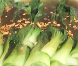 resep tumis pakcoy saus tiram