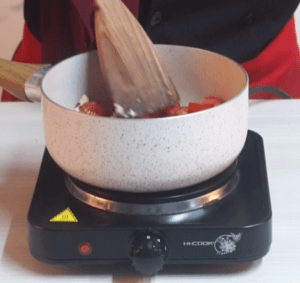tumis tomat dan bawang putih