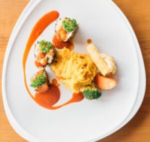 plating makanan