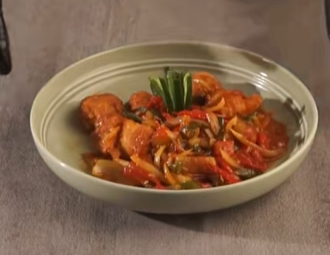 resep ayam asam manis