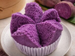 bolu kukus ubi ungu
