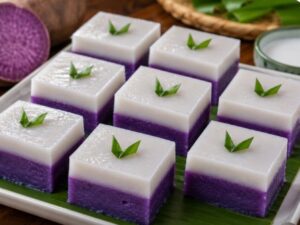 aneka olahan ubi ungu kue talam