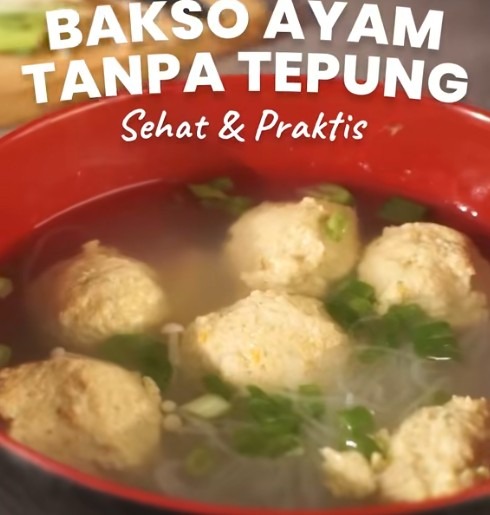 resep bakso ayam tanpa tepung